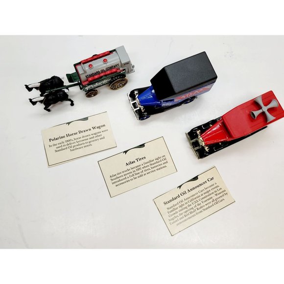 Vintage Lledo Standard Oil Trucks, Atlas Tires, Polarine Wagon Vintage JR274 - Picture 4 of 10